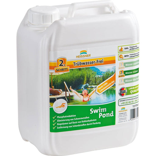 Heissner Anti-eau trouble EXTRA RAPIDE 5 litres - Eau claire en bassin de baignade - Heissner 4006873408154 TZ779-00
