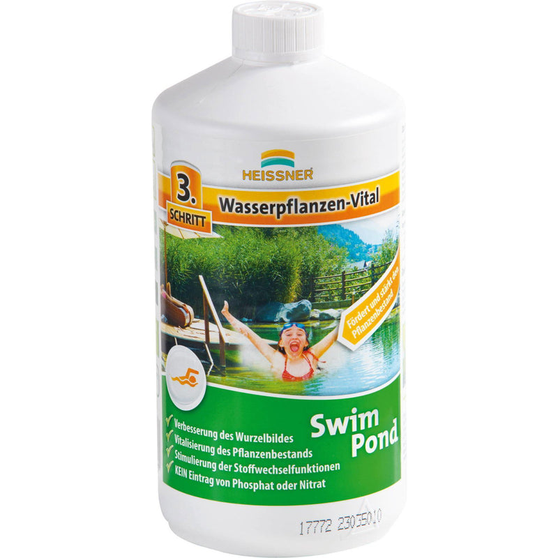 Heissner Aqua Planta Vital 1 litre - Fortifiant pour plantes de bassin de baignade - Heissner 4006873408178 TZ772-00
