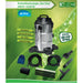 Heissner Aspirateur de Boue de Bassin NON-STOP 1400 W en Acier Inoxydable 4006873428671 F638P-00