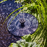 Heissner Bassin Solaire LOTUSGARDEN avec Pompe et Éclairage LED – Mini Bassin Décoratif pour Jardin, Terrasse et Balcon 4006873430346 015213-03-SL