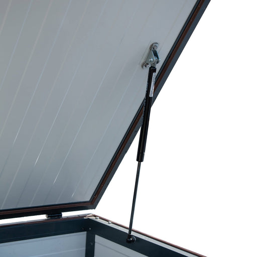Heissner CF Tank+ réservoir d'eau de pluie 1,35 m³ - Récupérateur hors-sol avec habillage alu, robinet et pompe - CF Group 4038755078155 CFTANK+