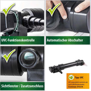Heissner Clarificateur de Bassin UVC 36W 4006873426516 F436X-00