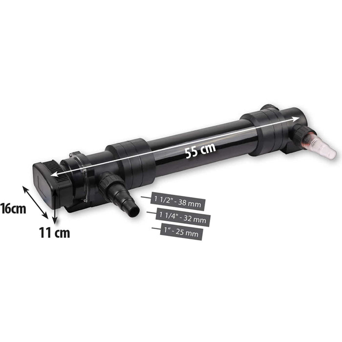 Heissner Clarificateur de Bassin UVC 36W 4006873426516 F436X-00
