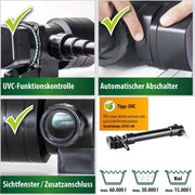 Heissner Clarificateur de Bassin UVC 55W 4006873426523 F455X-00