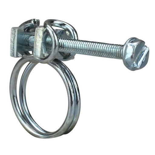 Heissner Collier de serrage galvanisé 12,5 - 12 mm (2 pièces) - Fixation sûre des tuyaux - Heissner 4006873416043 Z131-00