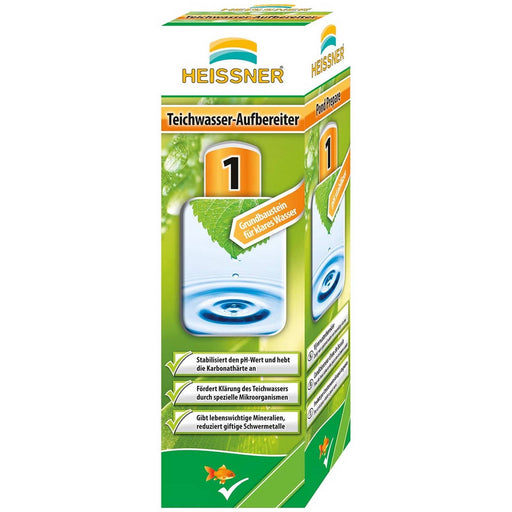 Heissner Conditionneur d'eau de bassin 1 000 ml - Équilibre biologique de l'eau - Heissner 4006873402923 TZ731-00