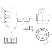 Heissner Écrou-raccord 1" avec joint - Pièce détachée - Heissner 4006873415992 Z491-00