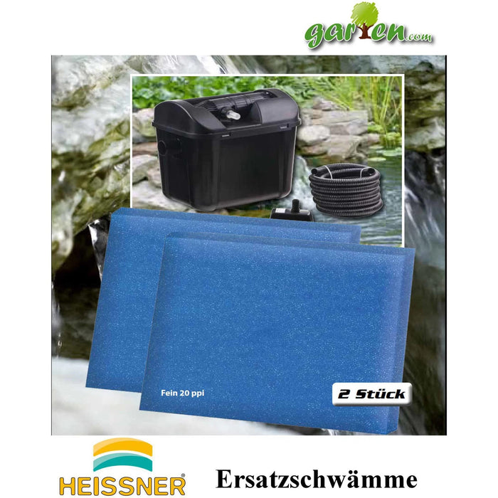 Heissner Éponges de Remplacement Carrées HLF4950 4006873401001 ZF831-00