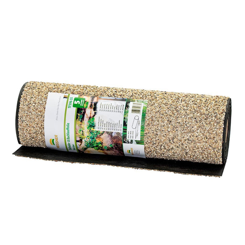 Heissner Film imitation pierre 0,6 x 15 m - Pour berges de bassin et ruisseaux - Heissner 4006873271970 TF596-00