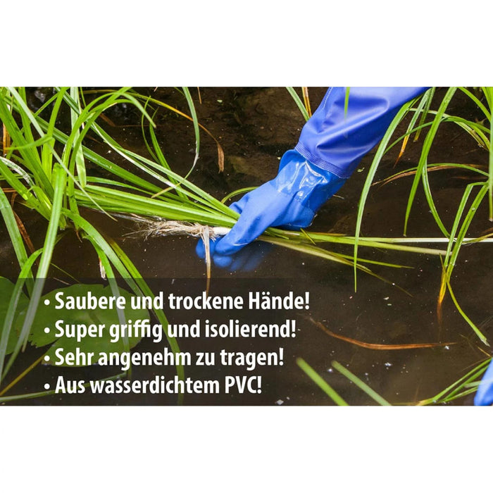 Heissner Gants de Bassin Longs Étanches Taille L/XL (9 – 24 cm) 4006873426783 TZ393-00