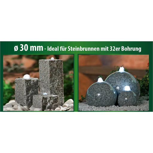 Heissner Heissner Aqua Light LED Blanc – Anneau Lumineux 6 LED pour Fontaine et Jeux d’Eau 4006873285014 U509-T