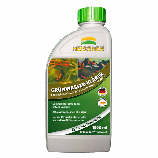 Heissner Heissner Clarificateur d’Eau Verte pour Bassin GRÜNWASSER-KLÄRER 1000 ml 4006873428596 TZ753-00