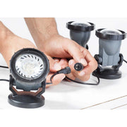 Heissner Heissner Éclairage de Bassin et Jardin – Kit 3 Spots LED Étanches pour Extérieur 4006873397953 U403-T