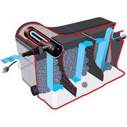 Heissner Heissner Filtre à Débit Continu FPU10100-00 avec Clarificateur UV-C 9W – Filtration Efficace pour Bassin et Étang 4006873418467 FPU10100-00