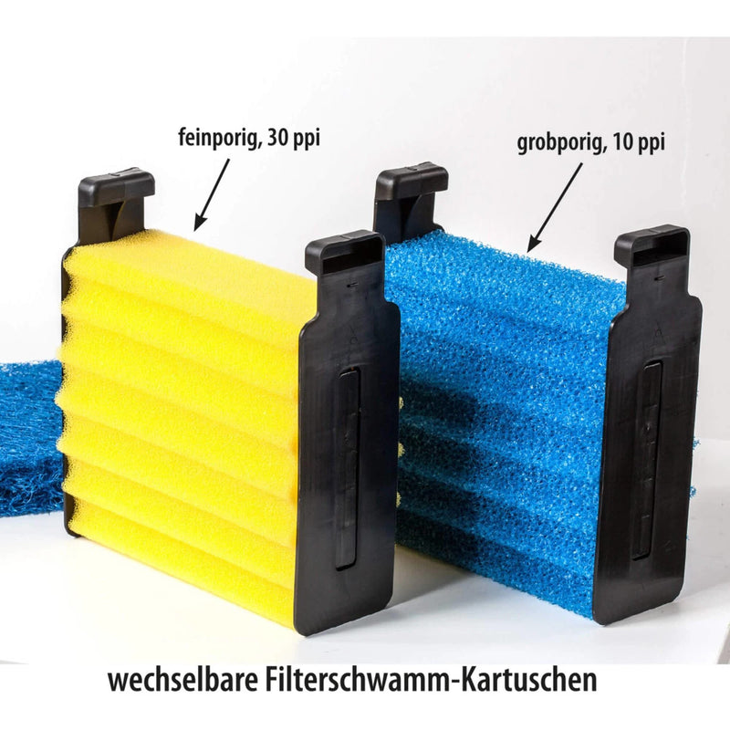 Heissner Heissner Filtre à Débit Continu FPU10100-00 avec Clarificateur UV-C 9W – Filtration Efficace pour Bassin et Étang 4006873418467 FPU10100-00