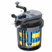 Heissner Heissner Filtre à Pression FPU10000-00 avec Pompe, UV-C 11W et Tuyau – Kit de Filtration Complet pour Bassin 4006873297352 FPU10000-00