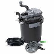 Heissner Heissner Filtre à Pression HLF4000-00 avec Pompe et Clarificateur UV-C 7W – Kit de Filtration pour Bassin 4006873298953 HLF4000-00