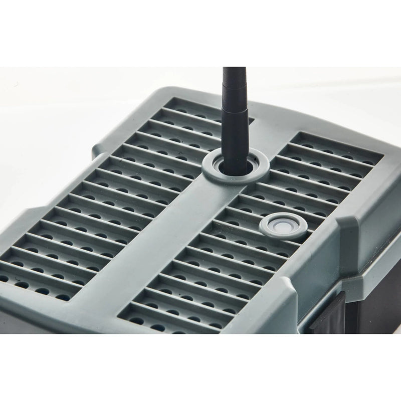 Heissner Heissner Filtre Sous-Marin Solaire avec Pompe de Fontaine 600 l/h – 5W UVC 4006873429678 SFU600UV-00