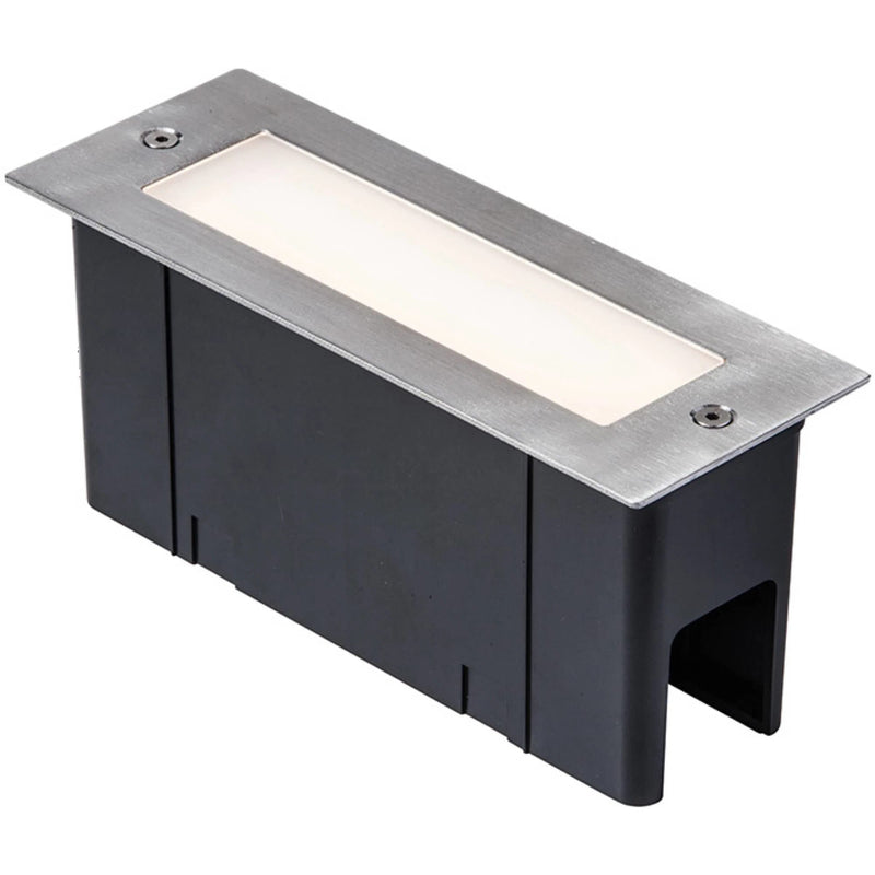 Heissner Heissner Lampe LED Encastrable Murale et de Sol 4W Blanc Chaud 85 x 225 mm 4006873425090 L484-00