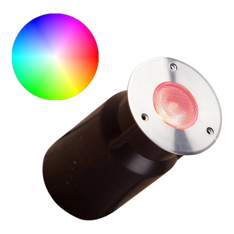 Heissner Heissner Spot LED Encastrable Smart Light RGB 3 Watt Argent 4006873423683 L463-00