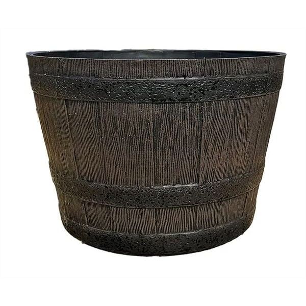 Heissner Jardin Aquatique Solaire Wooden Barrel 4006873430360 015221-18-SL