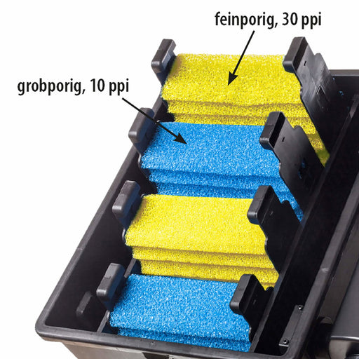 Heissner Jeu de mousses filtrantes pour filtre FPU10100 - Pièce détachée - Heissner 4035393028955 BUD_FPUSET-FPU10100