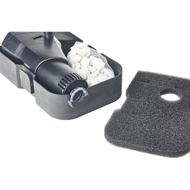 Heissner Kit filtre de bassin à passage 8 m³ - 1500 l/h - UVC 9 W - Kit complet avec pompe et clarificateur - Heissner 4006873429531 HLF8000-00