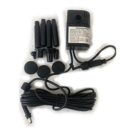 Heissner Kit pompe de bassin solaire 300 l/h - Pièce détachée - Heissner 4006873419846 ET10-SP301