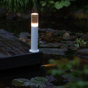 Heissner Lampe de berge et de bord de piscine L473-00 7 W blanche - Éclairage de jardin étanche IP68 - Heissner 4006873423690 L473-00