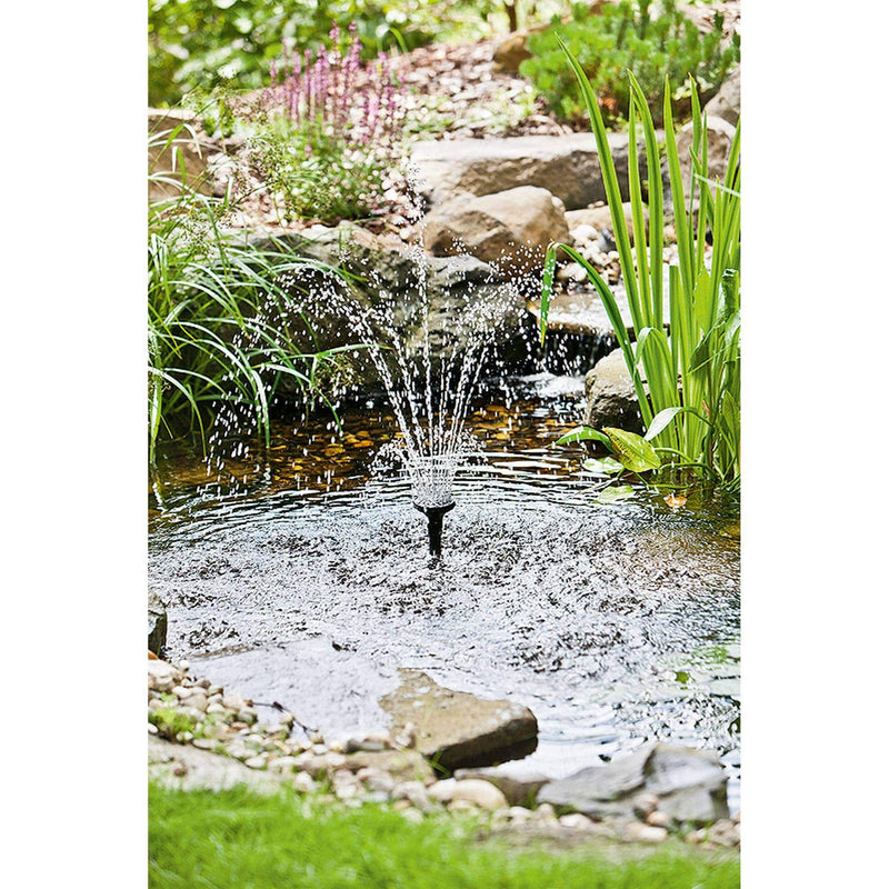 Heissner Pompe Fontaine Solaire 750 l/h avec LED 4006873414728 SP760-L