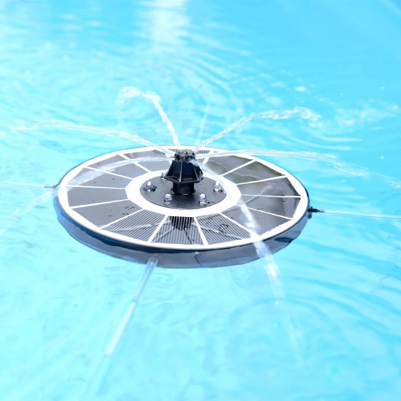 Heissner Pompe Solaire Flottante 150 l/h avec LED 4006873428633 SPF130-00