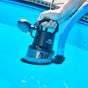 Heissner Pompe Submersible pour Piscine 8500 l/h avec Pied Souple 4006873429357 GP8500-00
