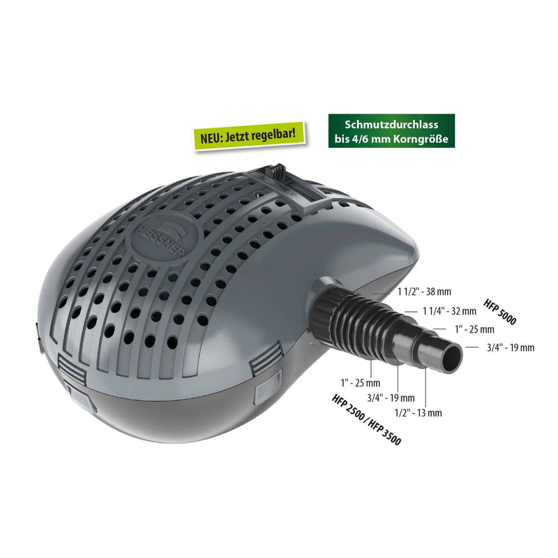 Heissner SMARTLINE ECO Pompe Filtre / Cascade 4900 l/h 4006873403241 HFP5000-00