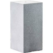 Heissner Socle décoratif TOWER gris 39 x 39 x 68 cm - Support pour fontaine de terrasse - Heissner 4006873424123 016612-09