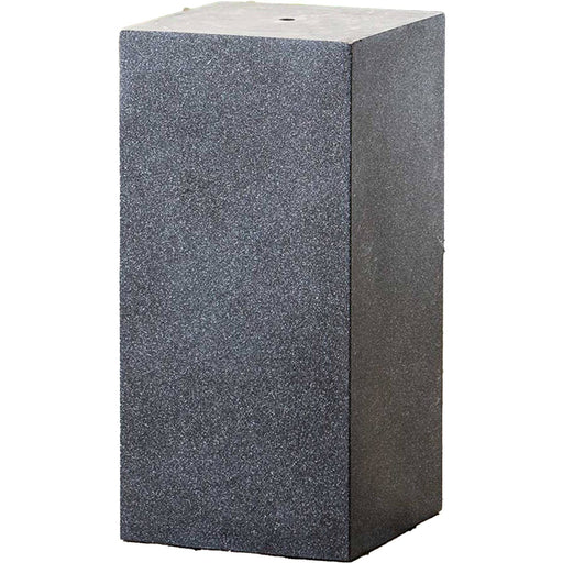 Heissner Socle décoratif TOWER noir 39 x 39 x 68 cm - Support pour fontaine de terrasse - Heissner 4006873424116 016612-03
