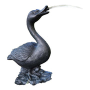 Heissner Statue de Bassin Oie Décorative 26 x 16 x 36 cm – Figurine de Jardin pour Étang et Décoration Extérieure 4006873428718 003233-00