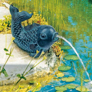 Heissner Statue de Bassin Poisson Cracheur d’Eau Décor Bronze 4006873159025 003246-00