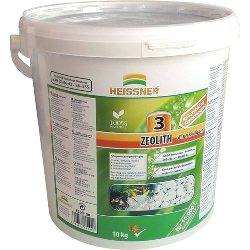 Heissner Zéolithe 10 kg - Prévention naturelle des algues - Heissner 4006873601005 F100-00