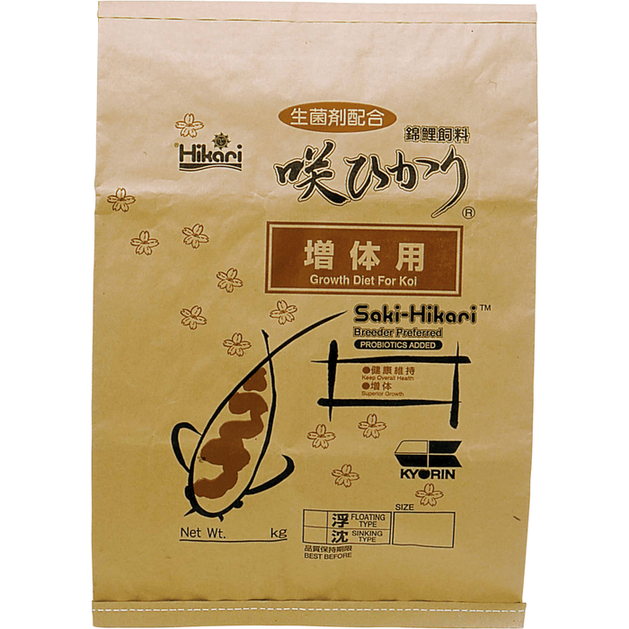 Hikari Nourriture Saki-Hikari Growth - Medium 15kg - Date limite : 01.2024 4971618418753 FLASHN3021135