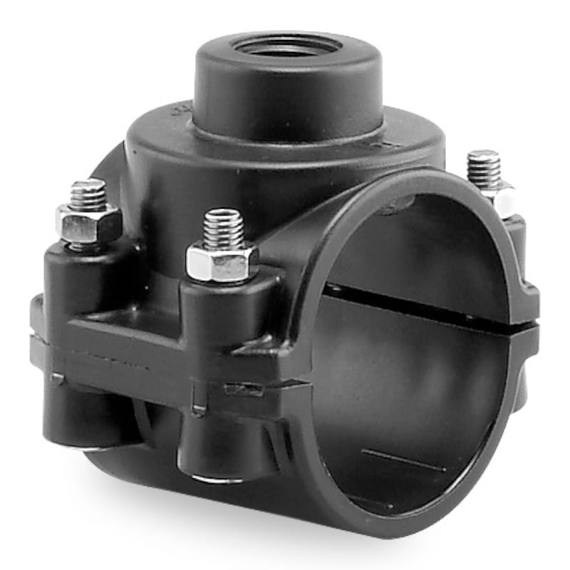 Hydroten Collier de Prise en Charge PP 125 mm x  1 1/2" 8433350008105 1003036
