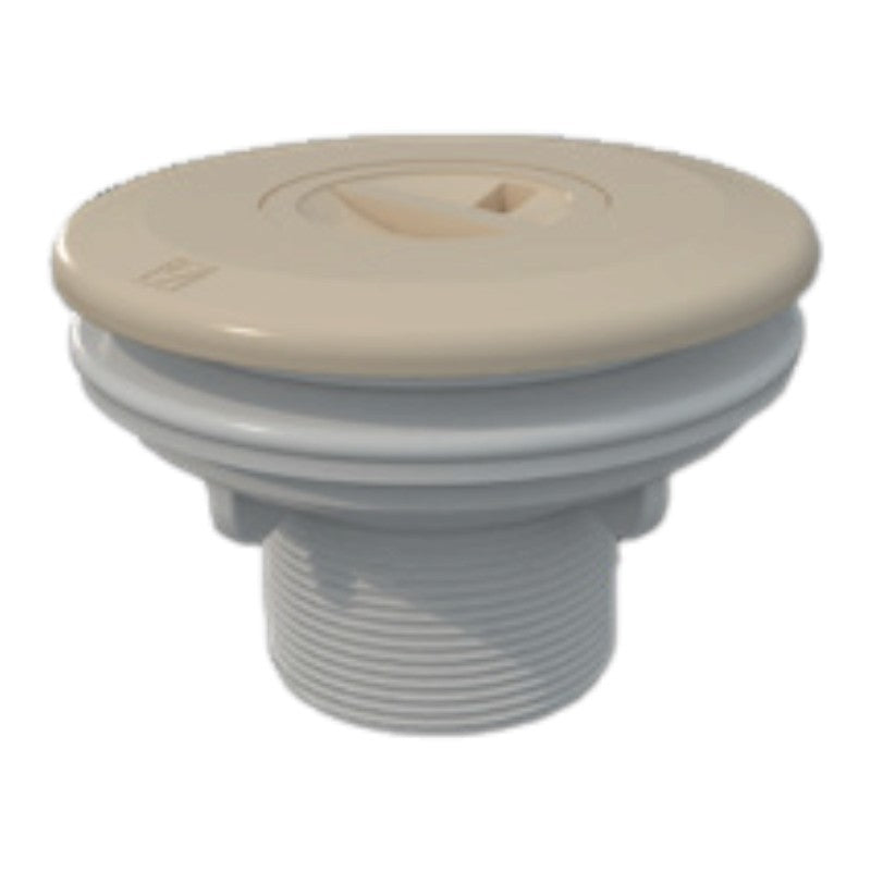 Astralpool Bodensaugeranschluss für vorgefertigte Polyesterpools 2" beige