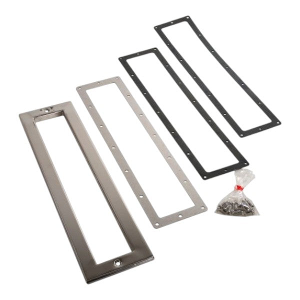 Flangia in acciaio inox 316 per skimmer NORM