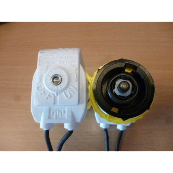RPE ventiel 1¼" buitendraad 24VAC