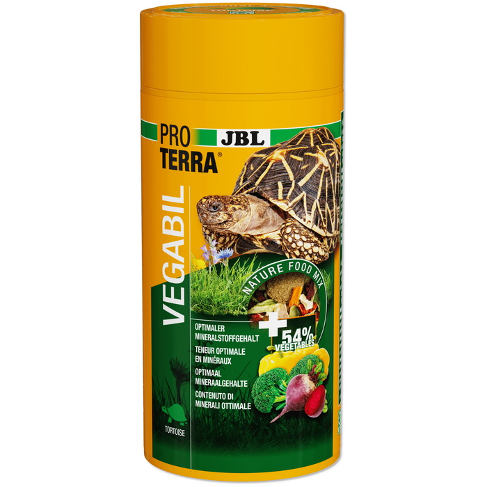 JBL 1000 ml ProTerra JBL Vegabil - Chips d'alimentation de base et légumes pour toutes les tortues terrestres 4014162721426 7214200