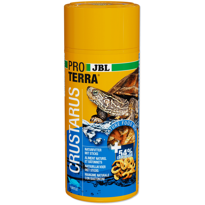 JBL 250 ml ProTerra JBL Crustarus - Mélange alimentaire complet pour tortues d’eau et cistudes à base d’écrevisses, de poissons, de crevettes et de bâtonnets 4014162723215 7232100