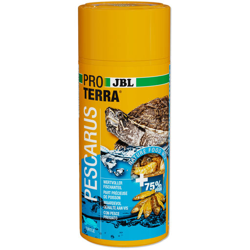 JBL 250 ml ProTerra JBL Pescarus - Friandises à base de poissons entiers et de crevettes pour toutes les cistudes et tortues d'eau 4014162723314 7233100