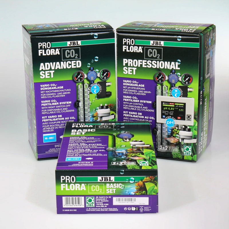 JBL JBL PROFLORA CO2 ADVANCED SET V - Kit de fertilisation au CO2, avec 2 manomètres et coupure nocturne 4014162646415 6464100