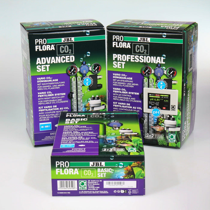 JBL JBL PROFLORA CO2 ADVANCED SET V - Kit de fertilisation au CO2, avec 2 manomètres et coupure nocturne 4014162646415 6464100