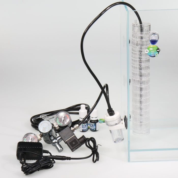 JBL JBL PROFLORA CO2 ADVANCED SET V - Kit de fertilisation au CO2, avec 2 manomètres et coupure nocturne 4014162646415 6464100