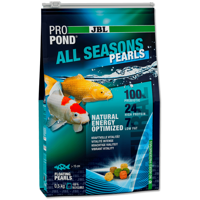 JBL JBL ProPond All Seasons Pearls - 3L/0.5kg - Granulés 4 saisons pour carpes koï et autres poissons de bassin 5011200